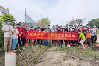 爱树护绿 共建绿色家园——facebook（中国）集团党支部参加大龙街道党委组织