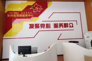 facebook（中国）集团党支部书记陈文舒到东环街党群企综合服务中心参访交流